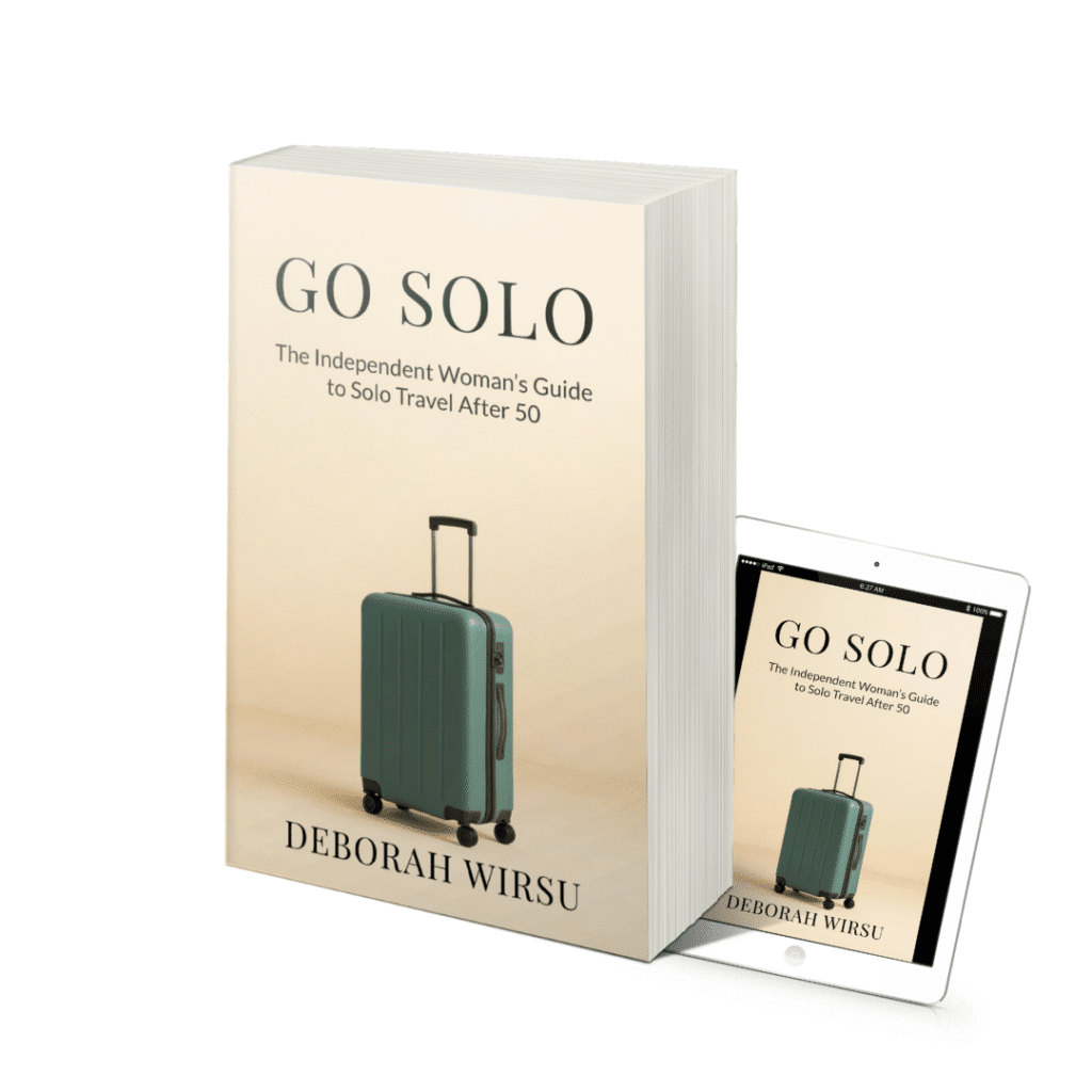 'Go Solo: The Independent Woman's Guide to Solo Travel After 50' — This book is the perfect companion to any woman planning her next adventure. 
