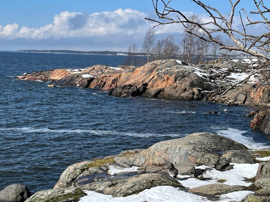 I took the 20 minute ferry ride to Suomenlinna Island from Helsinki on a bracing day. Stop to admire the scenery, take in a coffee, or walk around the island. It's your choice.
