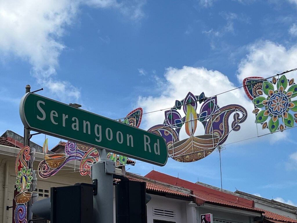 Serangoon Road, Little India, Singapore — a vibrant and fascinating area with an Indian vibe.