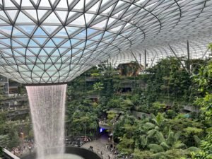 No visit to Singapore is complete without seeing Jewel at Changi airport.