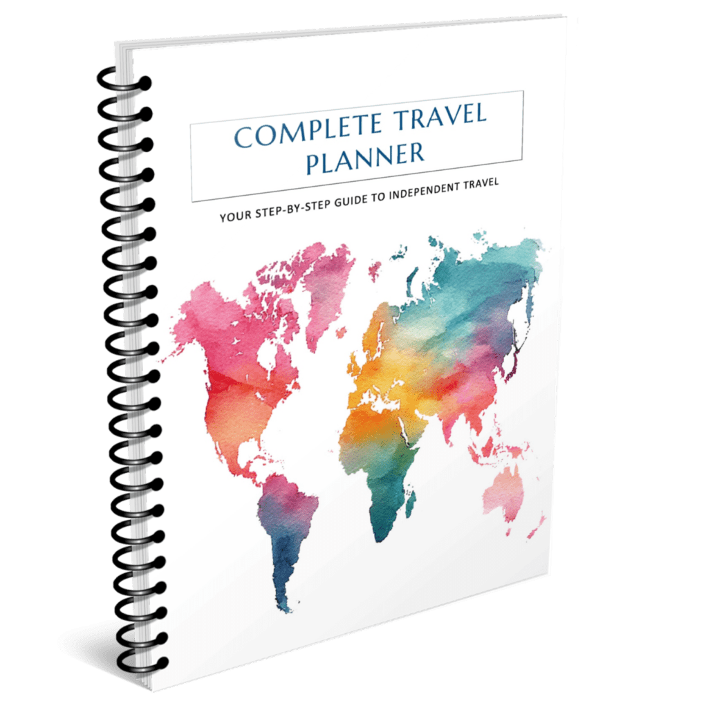 Complete Travel Planner printable PDF with itinerary, budget, and planning pages. The Complete Travel Planner is a thoughtfully designed, printable PDF that helps you organise every stage of your journey, from the first spark of an idea to notes and reflections from the road.