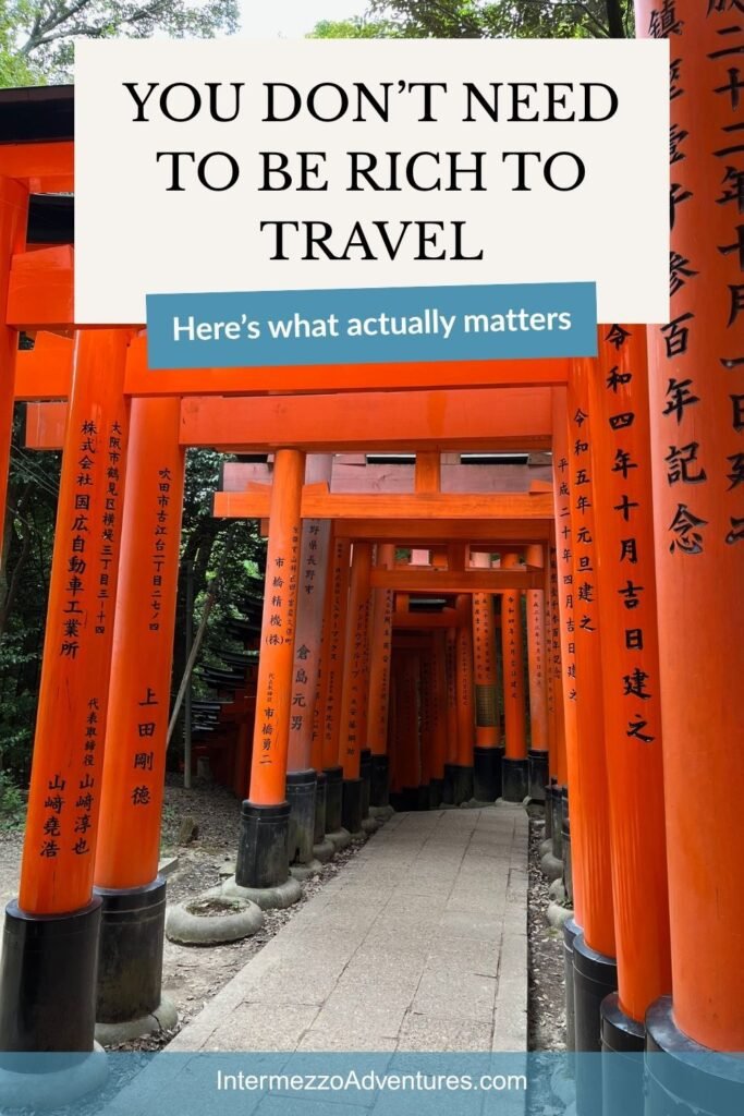 Discover that you don't need to be rich to travel and budget travel doesn't mean going without.