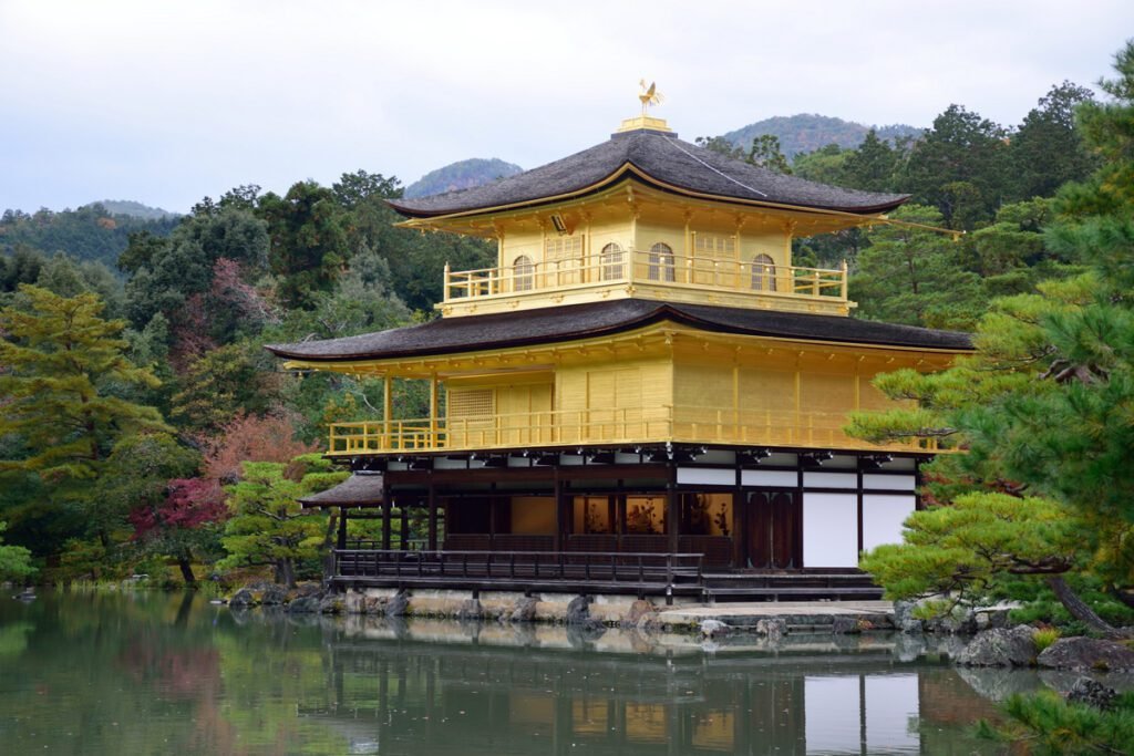 Kinkaku-ji Temple, Kyoto, Japan. Japan for seniors. Solo travel for women 60+