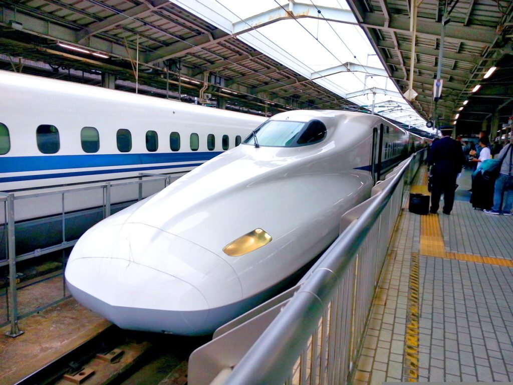 The Shinkansen or Bullet Train is a popular and efficient way to explore Japan for seniors, offering comfort and convenience.