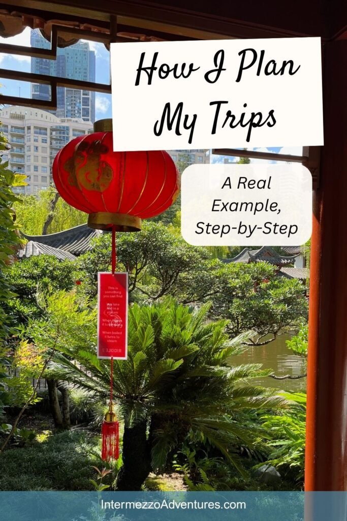 Learn a simple, step-by-step approach to travel planning. See how I plan a trip, from booking to building the details, using an easy, practical process. Travel planning for independent travellers 60+