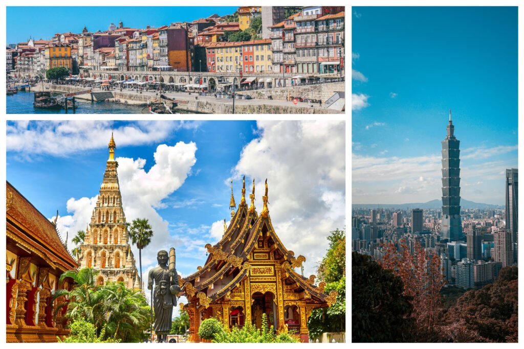 How to choose value destinations when travelling in retirement on a budget. Solo senior travel for women.